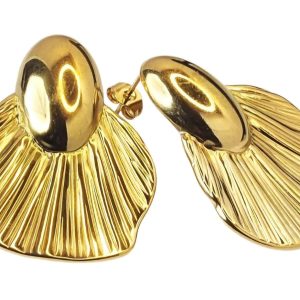 ✨ Gold Plated Anti Tarnish Butterfly Designer Earring for Girls & Women ✨ - Image 3