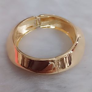 ✨ Gold Plated Anti Tarnish Stainless Steel Open Lightweight Stackable Kada/ Bracelet for girls & women ✨ - Image 6